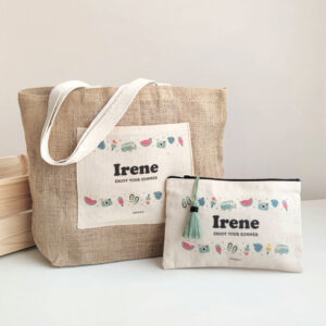 PACK YUTE SUMMER PERSONALIZADO Y NECESER SUMMER PERSONALIZADO