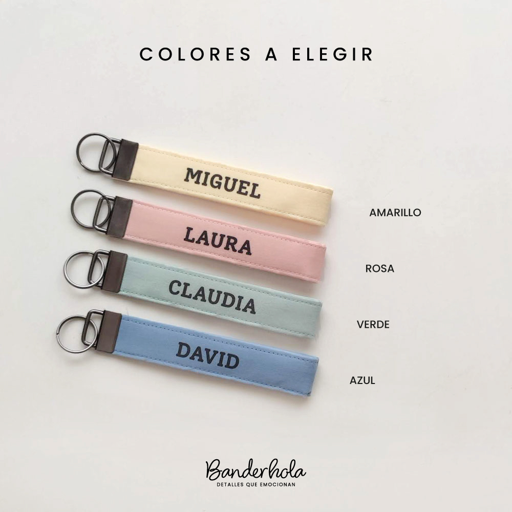 LLAVERO MARCASITIOS COLORS COLORES A ELEGIR